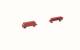 Bachmann e.g. Locking tabs red for IE C C13 PU 12 pcs.