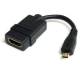 STARTECH.COM 5in High Speed HDMI Adapter Cable - HDMI to HDMI Micro - F/M