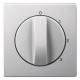 Merten 437360 central plate for three-stage rotary switch aluminum system M