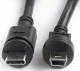 MOBOTIX Mx-CBL-MUC-MU-1 S74 cable MiniUSB-C to MiniUSB 1m