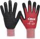 Cimco 141230 Grip Flex size 9/L black/red work gloves