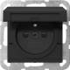 GIRA 4488005 Steckdose Erdstift KD + SH Sy