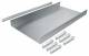 Hager AKU4000701 floor duct lower part 1s. with side profiles steel AK 400x70 2.4m