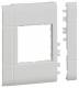 Hager GR1200A7035 frame panel modular BRH/A/S ZS 55mm OT120mm hfr light grey
