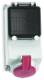 Bals 1585 Wandsteckdose GT abgesichert 32A 5p 400V 6h IP44 Gehäuse Gr:225x118