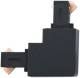 SG 3158 LI ZIP 230V L-Verbinder schwarz mit Stromführung