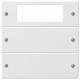Gira 219227 Rocker set 2-gang Plus, System 55 pure white matt