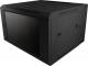 Allnet 48,3 cm ( 19 inch )wall cabinet, 6U, 2-piece, T600mm, Black, SMB