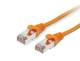 Equip 606612 Patch cable Cat6A S/FTP 2xRJ45 1.50 m orange LSZH poly bag
