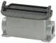Walther-Werke P711424MS Walther Sockelgehäuse B24 68mm hoch LVB 1xM25 mit Stutzen
