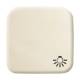 Busch Jaeger 2CKA001731A0272 2520LI-212 cover for push-button with symbol light Busch-Duro 2000 SI white