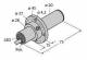 TURCK 6870702 FCS-K20 AP8X flow sensor immerse, with integrated evaluation