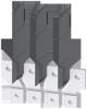 Siemens 3VA92540QC00 3VA9254-0QC00 Anschlussverbreiterung frontseitig 4 Stück für 3VA12