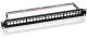 Goobay 95743 48,3 cm ( 19 Zoll ) (48,3 cm) Keystone-Patchpanel (STP), unbestückt (1 HE), mit Erdungskabel für 24x Keystone-Module