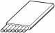 Moeller 230860 EATON RA-C1-7X4HF Flachleitung 7x4qmm halogenfrei 