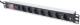 DIGITUS connector strip 7-way protection. Aluminum 2m supply cable