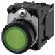 SIEM 3SU1102-0AB40-1BA0 Siemens 3SU11020 illuminated 22mm round green button 1S AC/DC 24V
