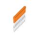 Hager KR025SB10 cross connector 2.5 mm² 10-piece push-in technology