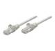 INTELLINET LSOH Network Cable Cat6A SFTP CU 50m 164 ft. Grey RJ-45 Male / RJ-45 Male Gold-plated contacts