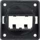 Berker 9455905 Tragplatte für 2 MINI-COM Module Integro schwarz glänzend
