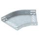 OBO Bettermann 6036012 RB 45 320 FT Bogen 45° für Kabelrinne horizontal 
