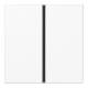 Jung A401TSAWW Button set complete 1-fold, 