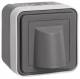 Berker 42563525 cable outlet Ap W.1 gray