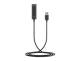 Equip 245321 Adapter USB-A zu 4-Pin 3,5 mm Stecker/Buchse DAC + Button schwarz