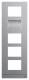 Busch Jaeger 2TMA130160X0028 BJ 41385CF-S-03 Front panel video 1/5