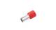 Cimco 187114 insulated wire end ferrule 1.0 mm² x 8 mm red CuSn color range 1