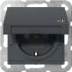 GIRA 445428 SCHUKO KD System 55 Anthrazi