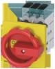 Siemens 3LD33540TK53 switch disconnector 3LD3 Iu=40A main switch 15.0kW rt/yellow