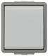 Siemens 5TA4707 DELTA Kreuzschalter fläche IP44 AP dgr/hgr 10A 250V 66x75mm