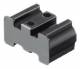 Bachmann 375.503 end cap black black for built-in plugs/sockets