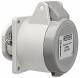 Walther-Werke 10401 Walther NORVO Anbaudose 16A 2P 42V 12h IP44 gerade Flansch 50x50mm