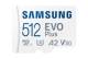 SD MicroSD Card 512 GB Samsung SDXC EVO Plus (2024) Class 10 retail