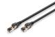 DIGITUS CAT 8.1 S-FTP patch cord Cu LSZH AWG 24/7 length 1 m color black