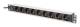 DIGITUS 1U Alu PDU rackmount 8x CEE 7/7 outlet 1x outlet 10A Plug 250VAC 50/60Hz IEC C14 plug pre-fuse