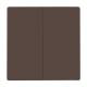 Busch Jaeger 2CKA001731A1958 2105-31 cover for series toggle switch Allwetter 44 IP44 brown