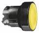 Schneider Electric ZB4BA57 pushbutton, flat ,, yellow, momentary, black
