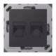 JUNG A1569-2WESWM cover for MJ 2f WE (AMP Radiall)