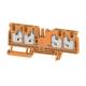 Weidmüller 3023560000 S4C 4 OR through-type terminal block SNAP 