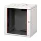 Equip 48,3 cm ( 19 Zoll ) Netzwerkschrank Glastür PM 600x450mm 12HE grau