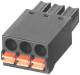 Siemens 6GK59801CB100CA5 6GK5980-1CB10-0CA5 VPE5 3-pole Push-In terminal, pack of 5