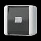 Jung 831W AP / WD button 1 NO, 831 W