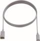 Bachmann 356.903 Kabel, Verlängerung, Kupplung (C13) -> Stecker (C14), 1,5 m, grau