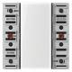 JUNG A5212TSM push-button module, 24VAC / DC