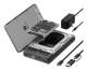 Docking- & Klonstation IcyBox für M.2 und 6,3 cm ( 2,5 Zoll )/8,9 cm ( 3,5 Zoll ) SSD/HDD