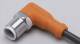 Ifm Electronic EVC08A IFM Kabelstecker abgewinkelt M12 4p AC/DC Kontakte vergoldet