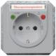 Siemens 5UB1460 DELTA profil silber SCHUKO Steckdose 10/16A 250V